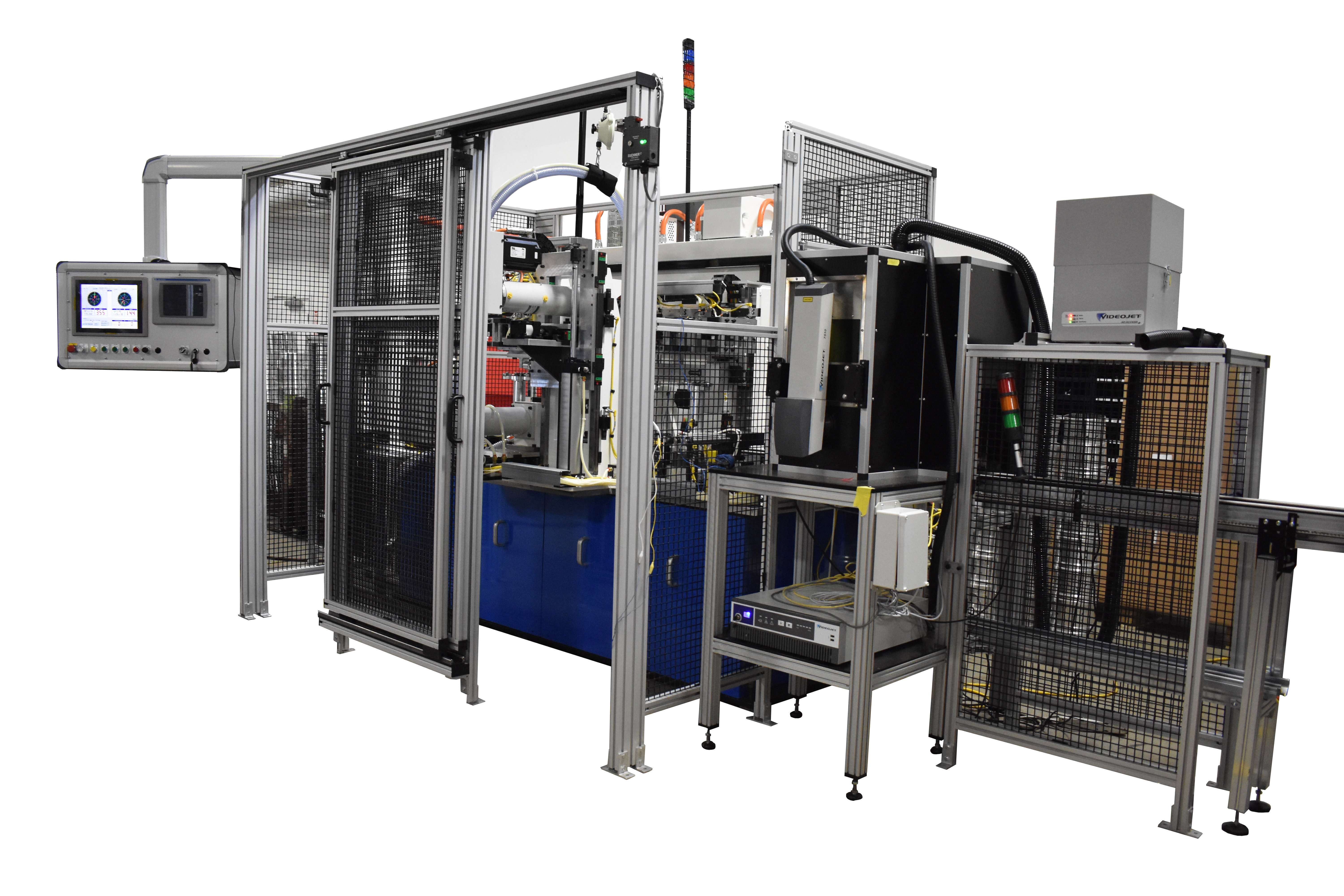 Fully automatic balancing machine multi station