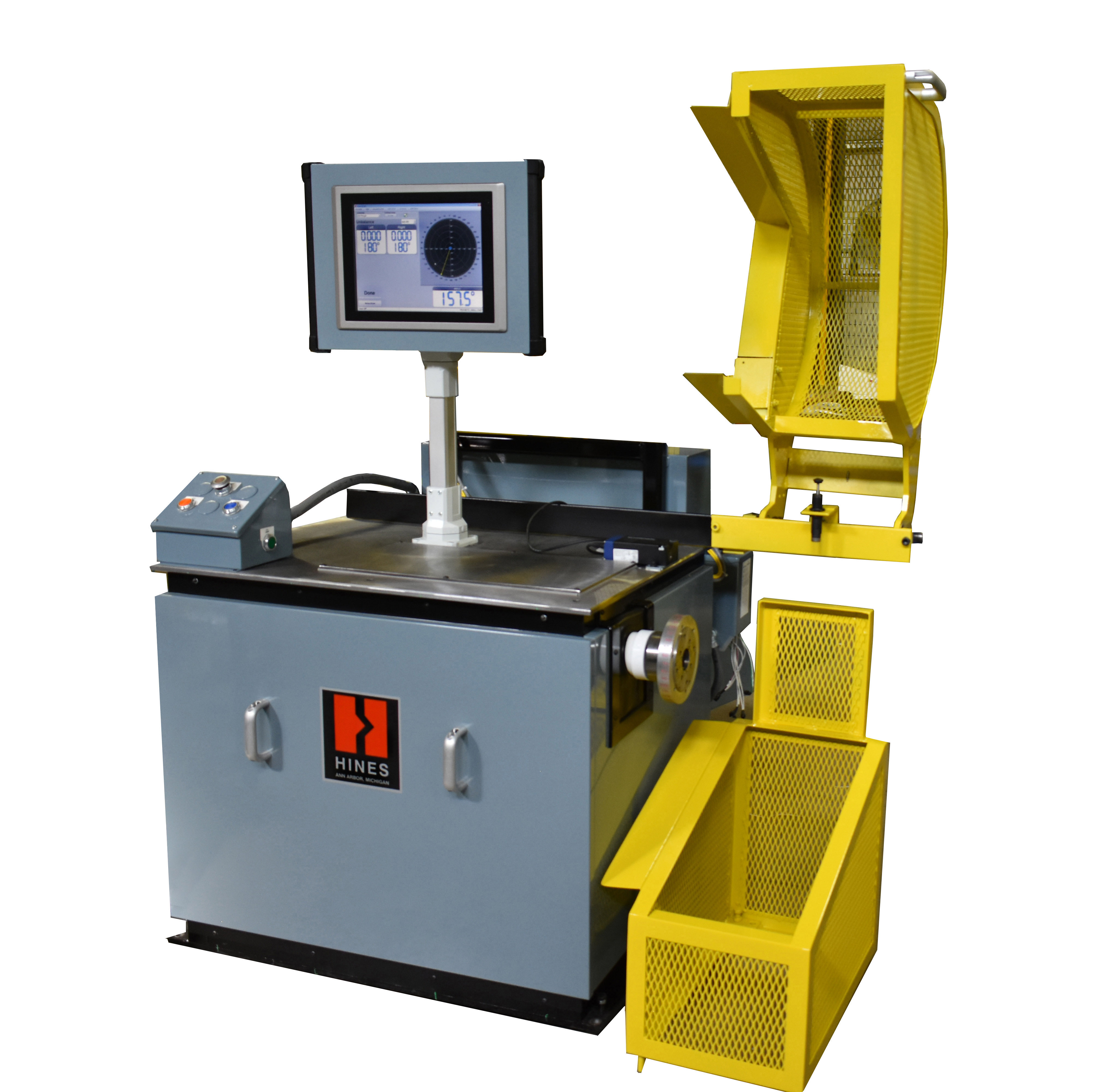horizontal force couple balancing machine